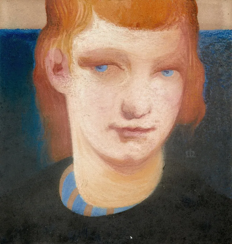 Portrait Dune Jeune Fille 2 Wall Art by Martin Langaskens - High-Resolution Digital Print