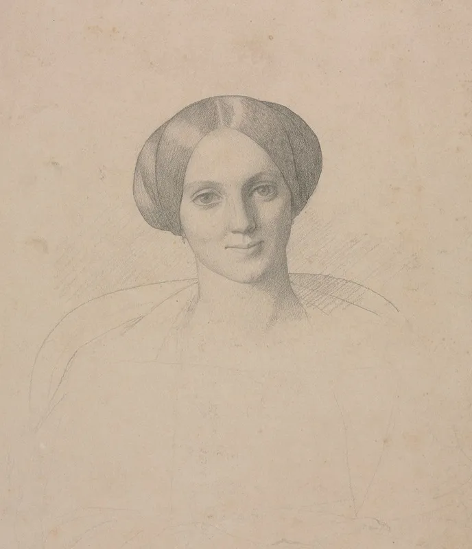 Portrait Head Of A Woman