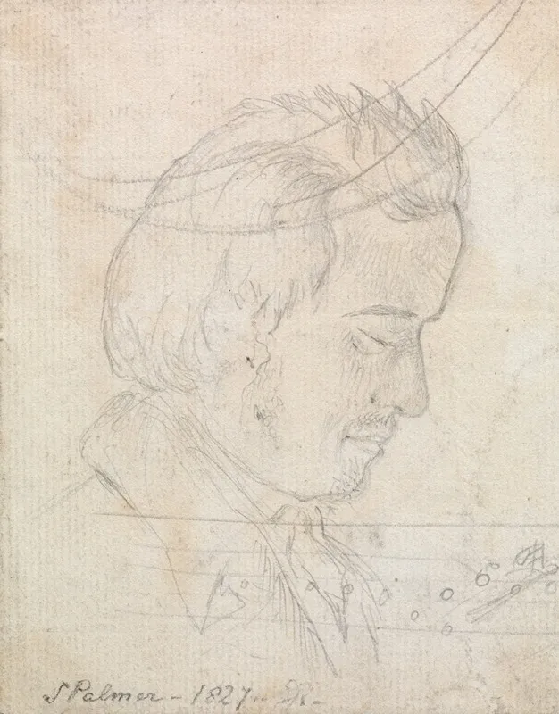 Portrait Head Of Samuel Palmer