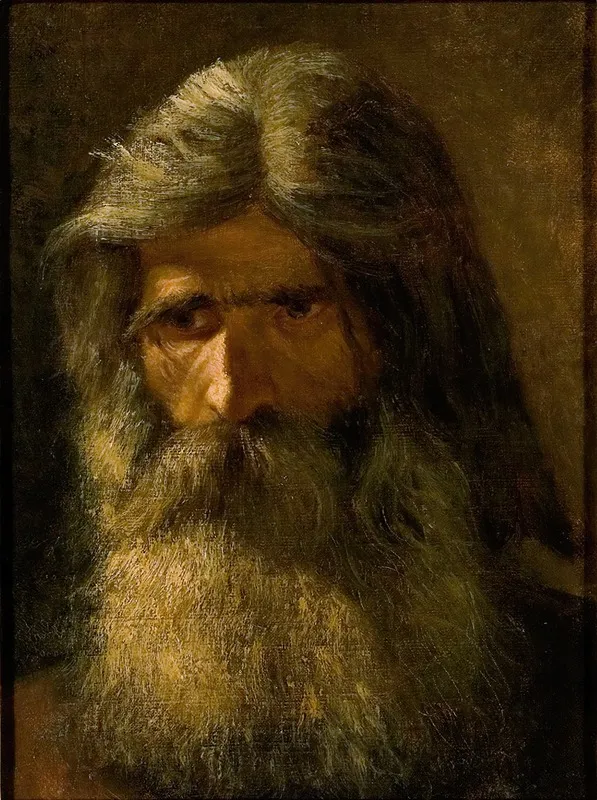 Portrait Of A Bearded Man Wall Art by Mårten Eskil Winge - High-Resolution Digital Print