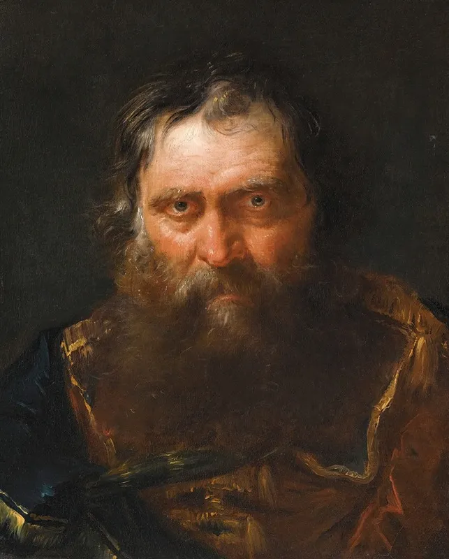 Portrait Of A Bearded Manportrait Of A Bearded Man Wall Art by Giuseppe Nogari - High-Resolution Digital Print