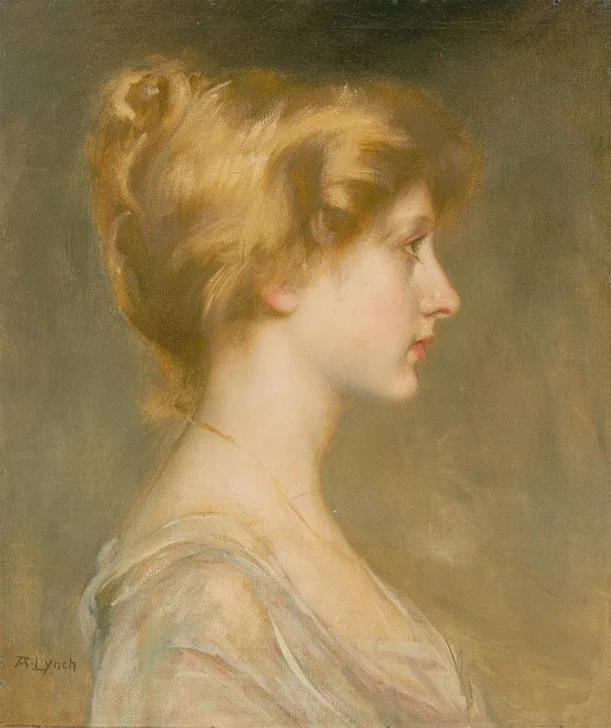 Portrait Of A Blond Woman