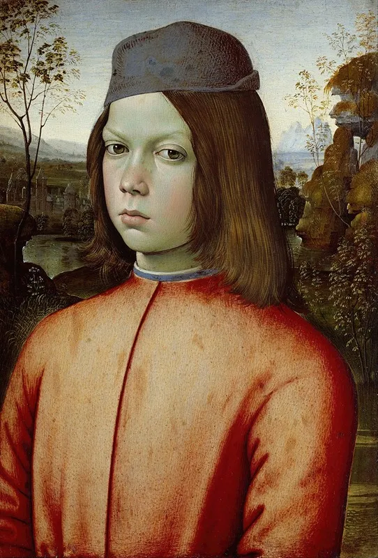Portrait Of A Boy 12 Wall Art by Pinturicchio - High-Resolution Digital Print