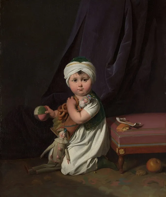 Portrait Of A Boy 20 Wall Art by Louis-Léopold Boilly - High-Resolution Digital Print