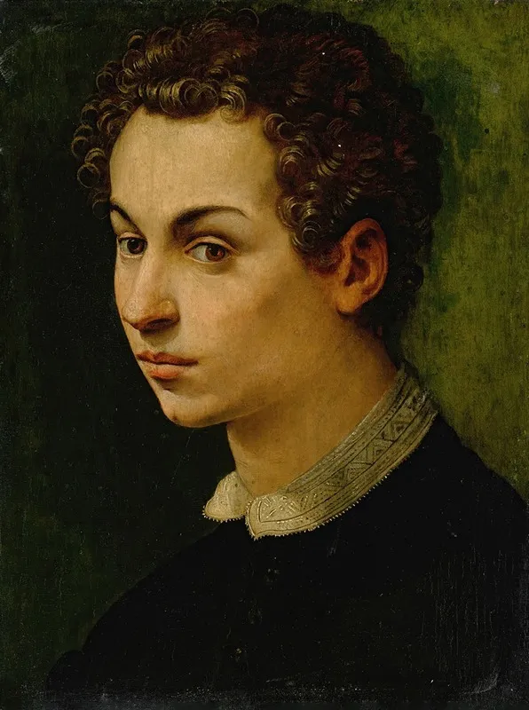 Portrait Of A Boy 22 Wall Art by Michele Tosini - High-Resolution Digital Print