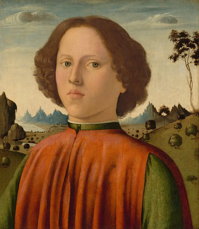 Portrait Of A Boy 65 Wall Art by Biagio d’Antonio - High-Resolution Digital Print
