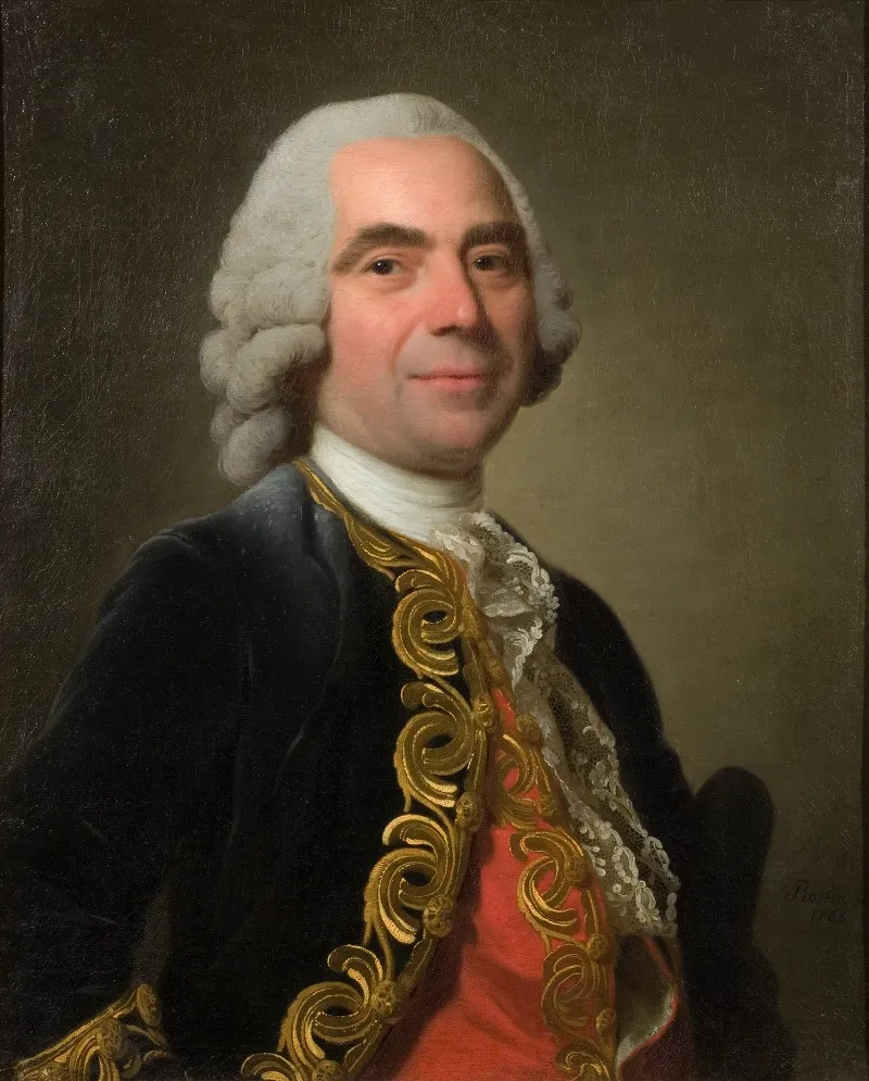 Portrait Of A Cavalier Wall Art by Alexander Roslin - High-Resolution Digital Print