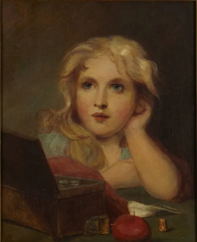 Portrait Of A Child 10 Wall Art by Thomas Sully - High-Resolution Digital Print