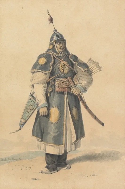 Portrait Of A Chinese Soldier