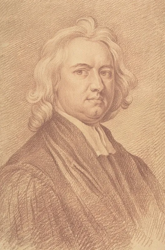 Portrait Of A Clergyman Or A Jurist Wall Art by Johann Daniel Preissler - High-Resolution Digital Print