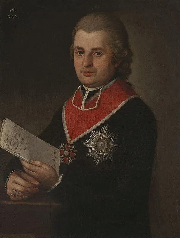 Portrait Of A Clergyman Wall Art by Maciej Topolski - High-Resolution Digital Print