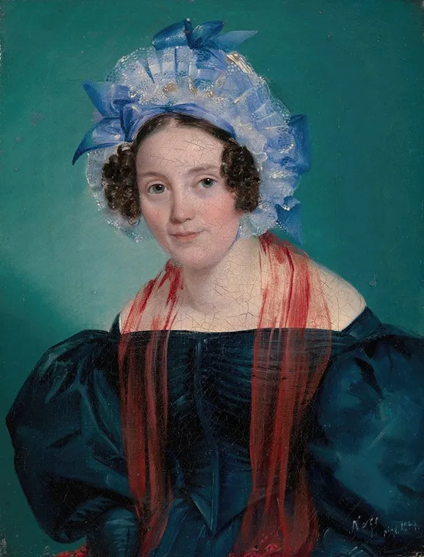 Portrait Of A Countess Wall Art by Carl Timoleon von Neff - High-Resolution Digital Print