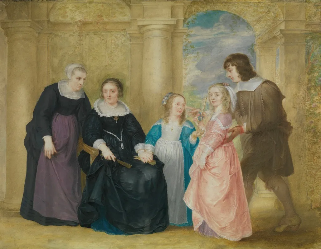 Portrait Of A Family 11 Wall Art by Philip Fruytiers - High-Resolution Digital Print