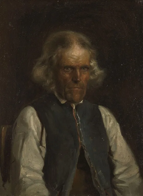 Portrait Of A Farmer From Voss