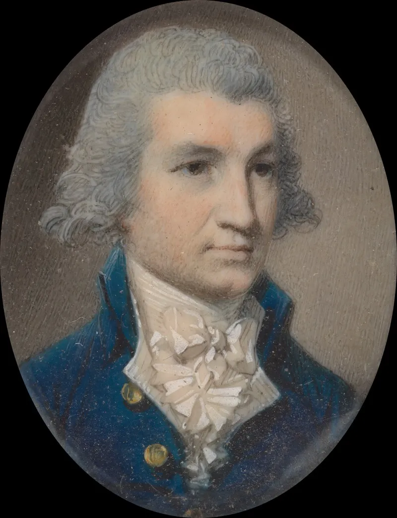 Portrait Of A Gentleman 121 Wall Art by George Engleheart - High-Resolution Digital Print