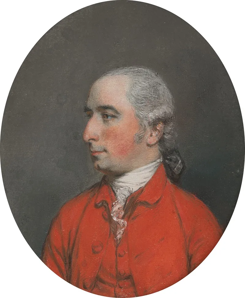 Portrait Of A Gentleman 122 Wall Art by Hugh Douglas Hamilton - High-Resolution Digital Print