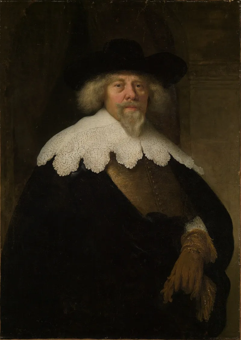 Portrait Of A Gentleman 131 Wall Art by Govert Flinck - High-Resolution Digital Print