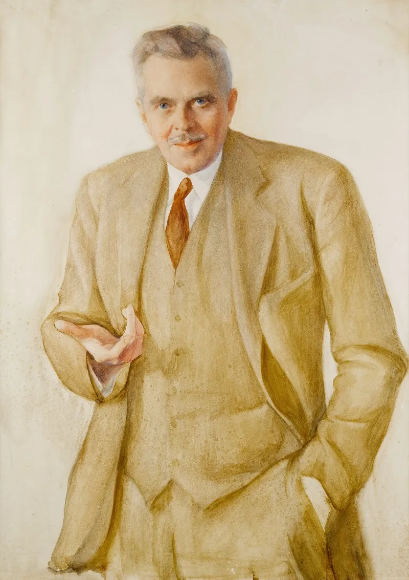 Portrait Of A Gentleman 136 Wall Art by Saveli Abramovich Sorin - High-Resolution Digital Print