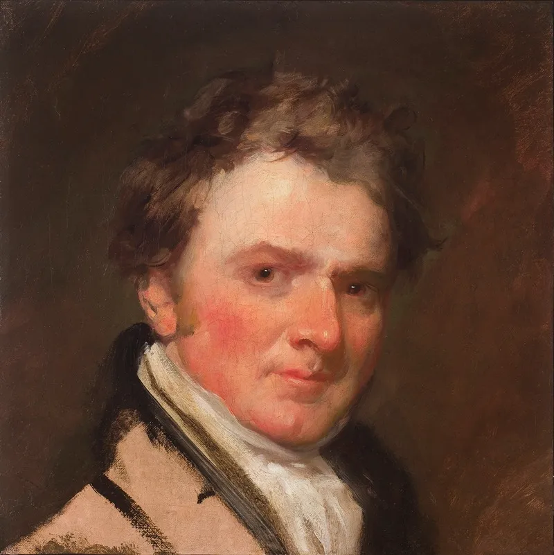 Portrait Of A Gentleman 143 Wall Art by Gilbert Stuart - High-Resolution Digital Print