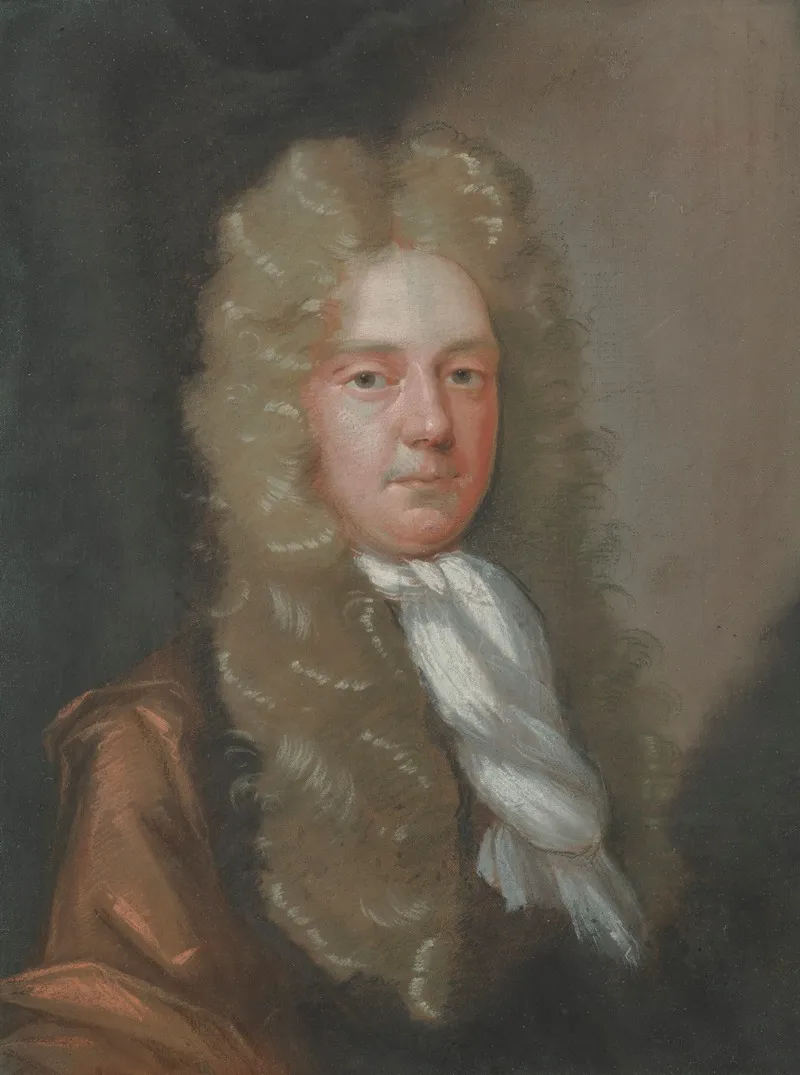 Portrait Of A Gentleman 145 Wall Art by Edward Lutterell - High-Resolution Digital Print