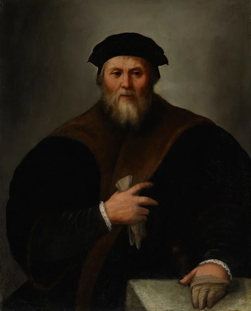 Portrait Of A Gentleman 148 Wall Art by Dosso Dossi - High-Resolution Digital Print