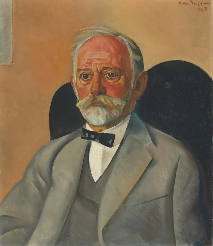 Portrait Of A Gentleman 34 Wall Art by Boris Grigoriev - High-Resolution Digital Print