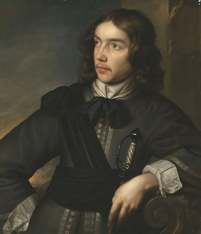 Portrait Of A Gentleman 47 Wall Art by Wallerant Vaillant - High-Resolution Digital Print