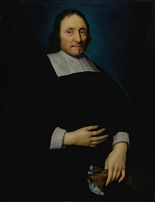 Portrait Of A Gentleman 56 Wall Art by Claude Lefebvre - High-Resolution Digital Print
