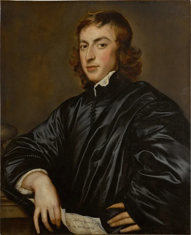 Portrait Of A Gentleman 66 Wall Art by Adriaen Hanneman - High-Resolution Digital Print