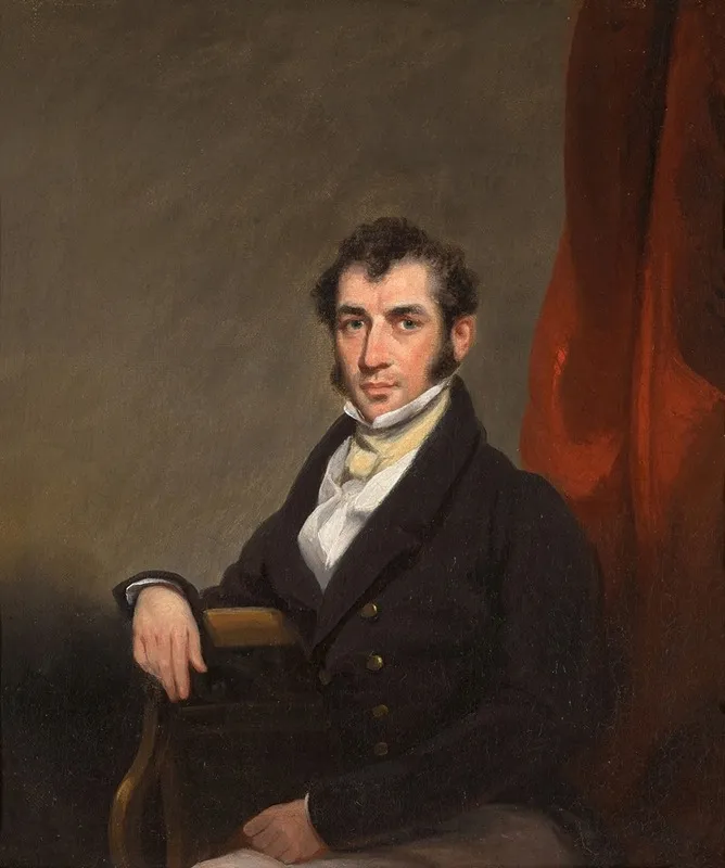 Portrait Of A Gentleman 67 Wall Art by Circle of George Chinnery - High-Resolution Digital Print