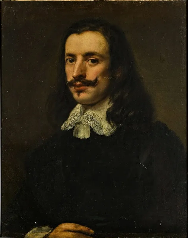 Portrait Of A Gentleman 68 Wall Art by Genoese School - High-Resolution Digital Print