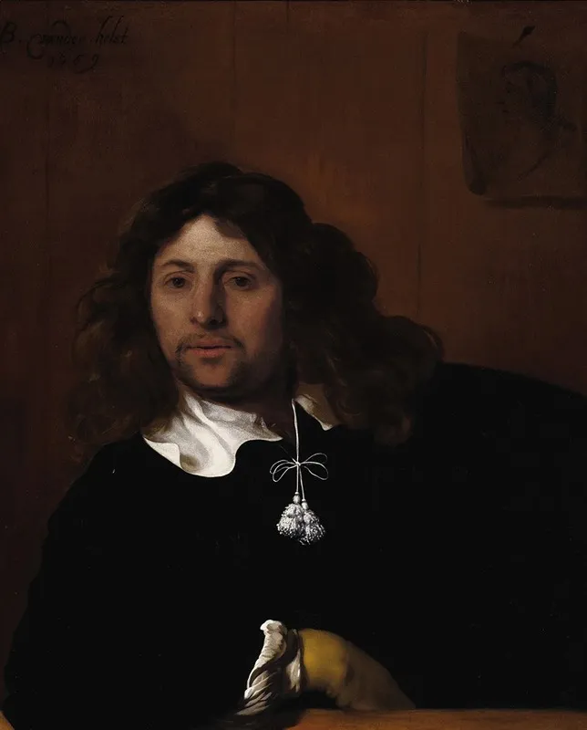 Portrait Of A Gentleman 76 Wall Art by Bartholomeus van der Helst - High-Resolution Digital Print