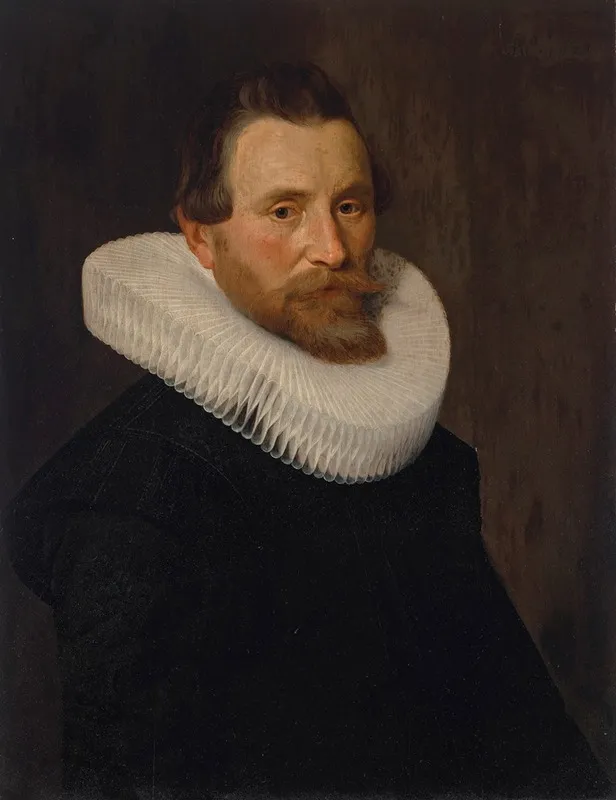 Portrait Of A Gentleman 88 Wall Art by Nicolaes Eliasz. Pickenoy - High-Resolution Digital Print