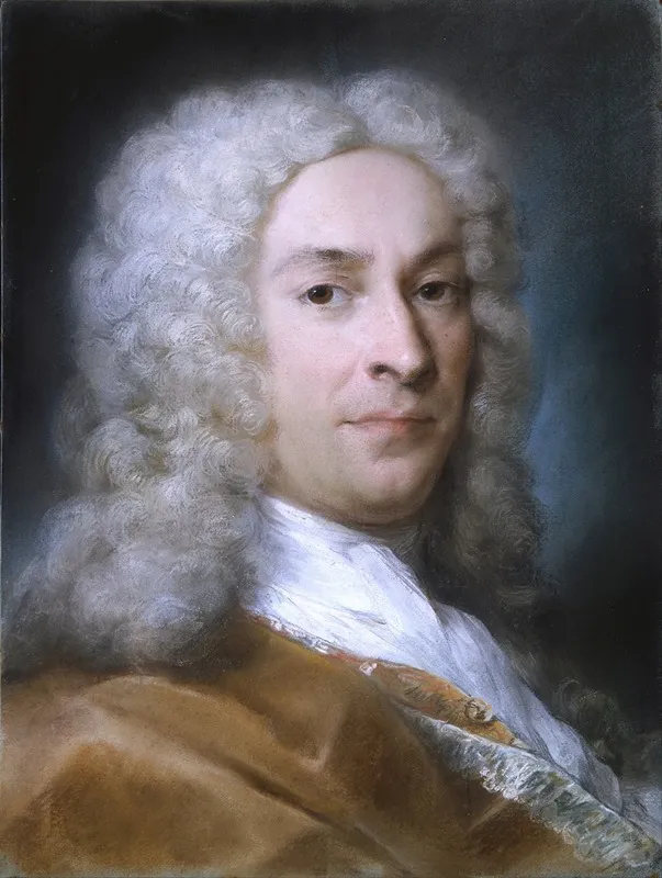 Portrait Of A Gentleman 94 Wall Art by Rosalba Carriera - High-Resolution Digital Print