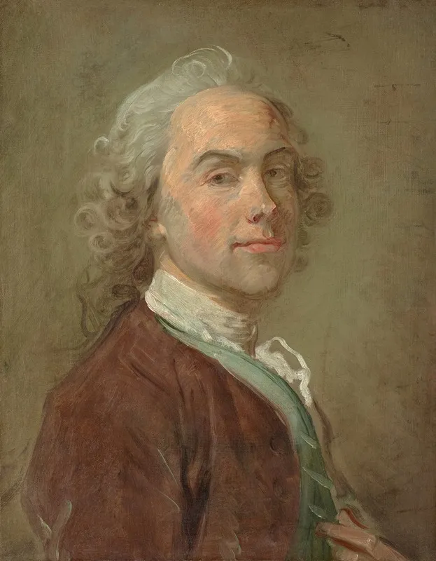 Portrait Of A Gentleman 96 Wall Art by Jean-Baptiste Perronneau - High-Resolution Digital Print