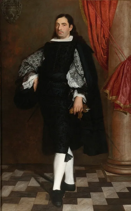 Portrait Of A Gentleman Presumably A Member Of The Ostigliani Family