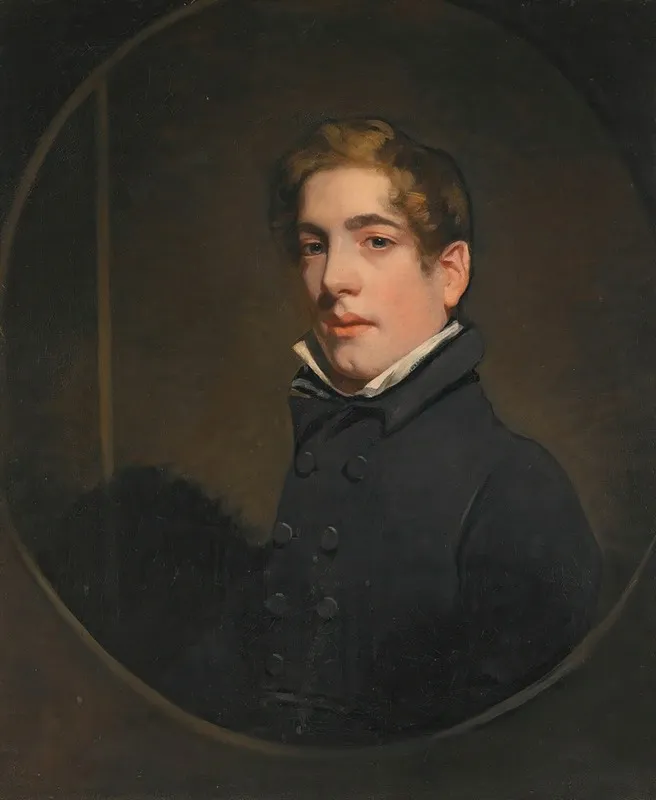Portrait Of A Gentleman Thought To Be Charles Lamb 1775 1834 Wall Art by John Watson Gordon - High-Resolution Digital Print