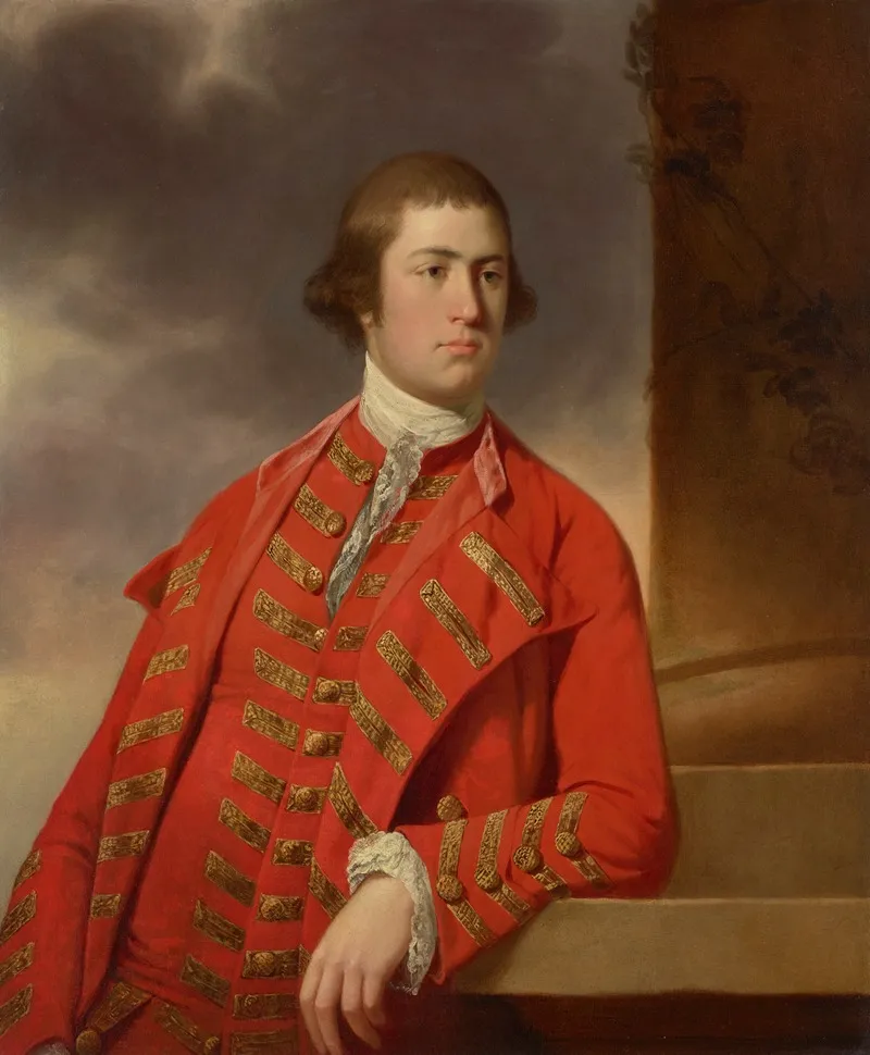 Portrait Of A Gentleman Traditionally Identified As Captain Bryce Wall Art by Tilly Kettle - High-Resolution Digital Print