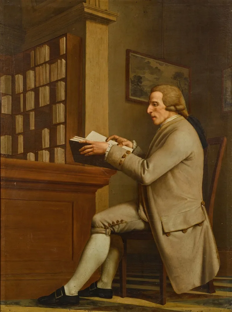 Portrait Of A Gentleman Traditionally Identified As Sir William Hamilton 1730 1803
