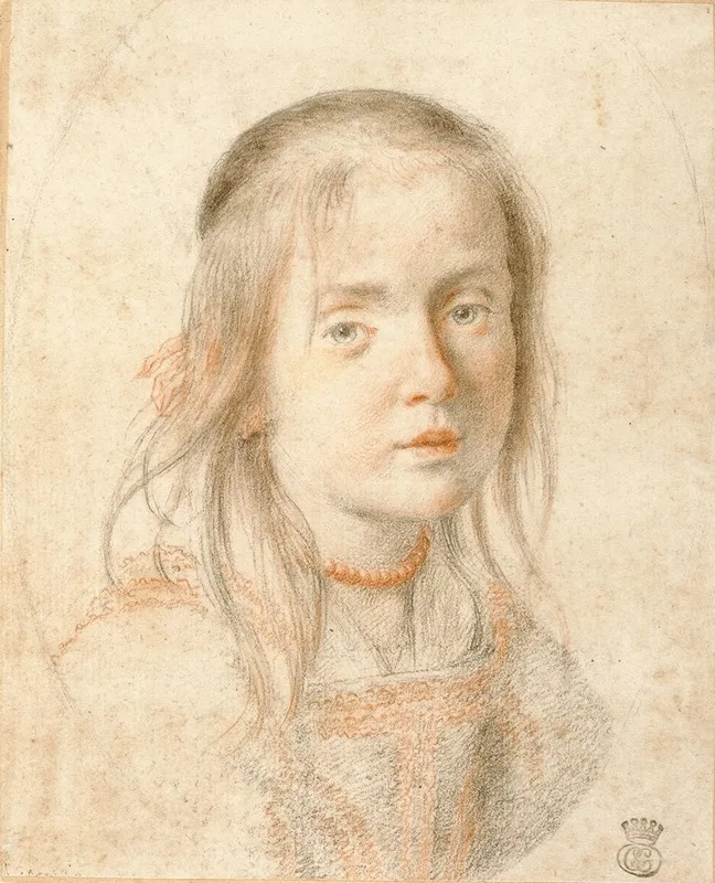 Portrait Of A Girl 32 Wall Art by Carlo Dolci - High-Resolution Digital Print