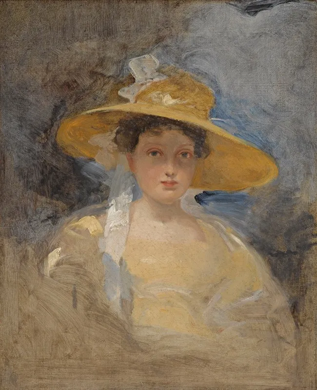 Portrait Of A Girl Traditionally Identified As Princess Victoria Later Queen Victoria Wall Art by Martin Archer Shee - High-Resolution Digital Print