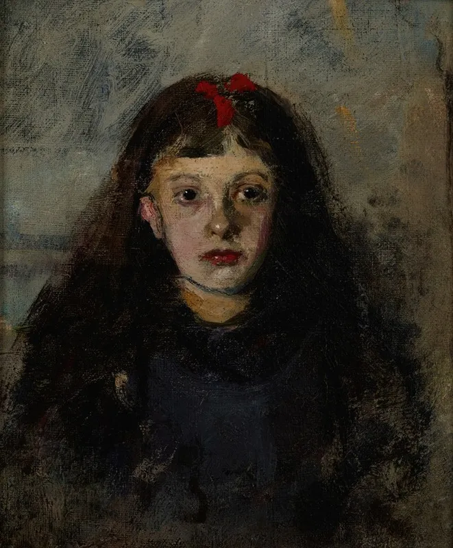 Portrait Of A Girl Zofia Sokolowska