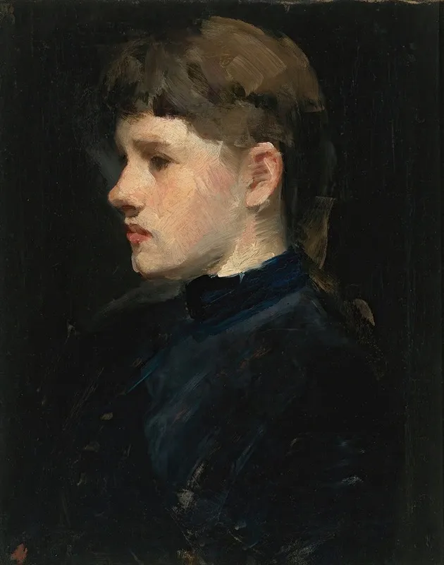 Portrait Of A Lady 101 Wall Art by Frank Duveneck - High-Resolution Digital Print