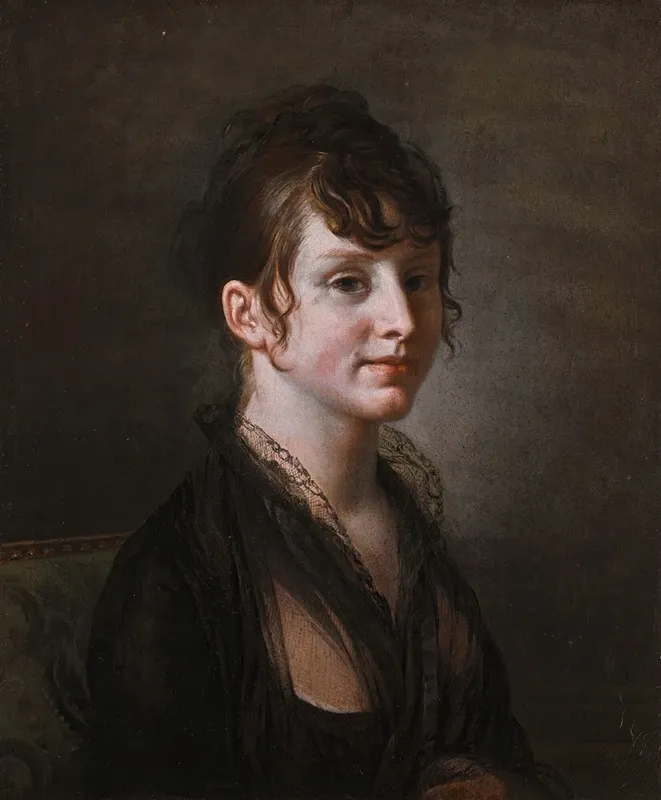 Portrait Of A Lady 120 Wall Art by Jean Pierre Saint-Ours - High-Resolution Digital Print