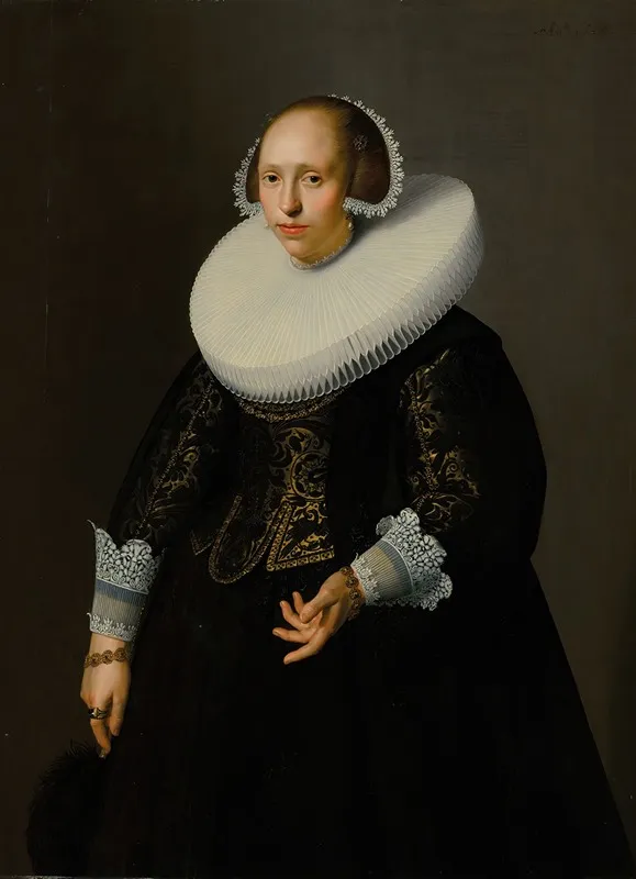 Portrait Of A Lady 127 Wall Art by Nicolaes Eliasz. Pickenoy - High-Resolution Digital Print