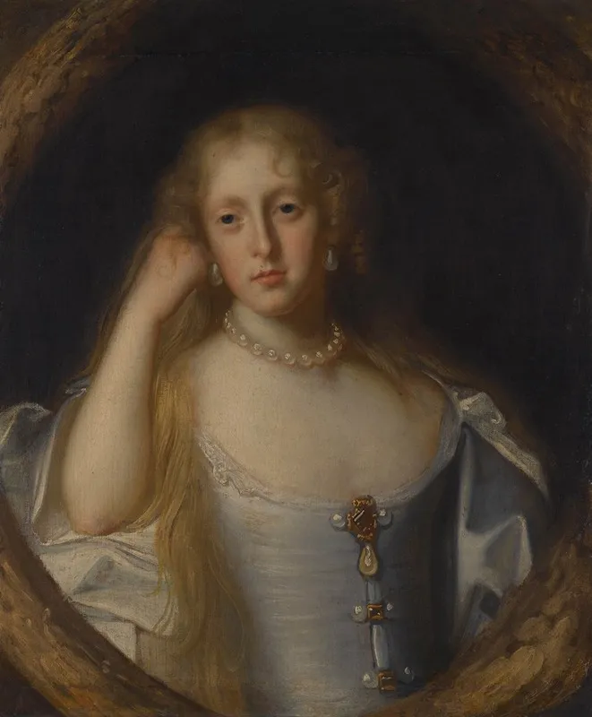 Portrait Of A Lady 143 Wall Art by John Michael Wright - High-Resolution Digital Print