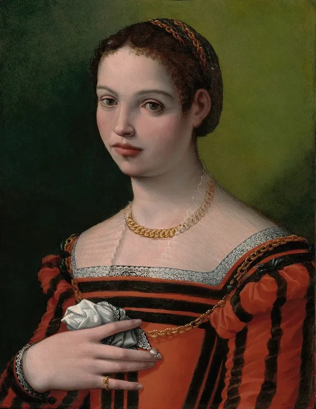 Portrait Of A Lady 177 Wall Art by Michele Tosini - High-Resolution Digital Print