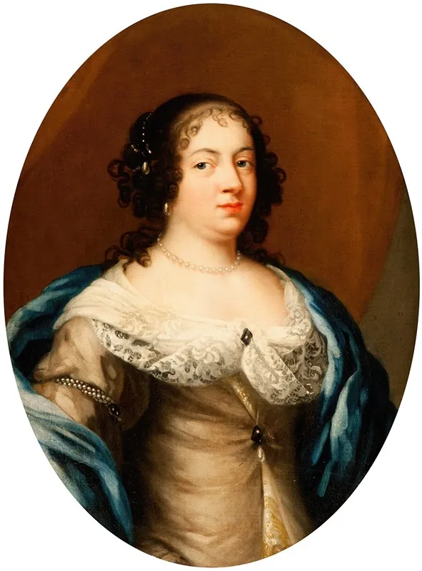 Portrait Of A Lady 215 Wall Art by Martin Mytens - High-Resolution Digital Print