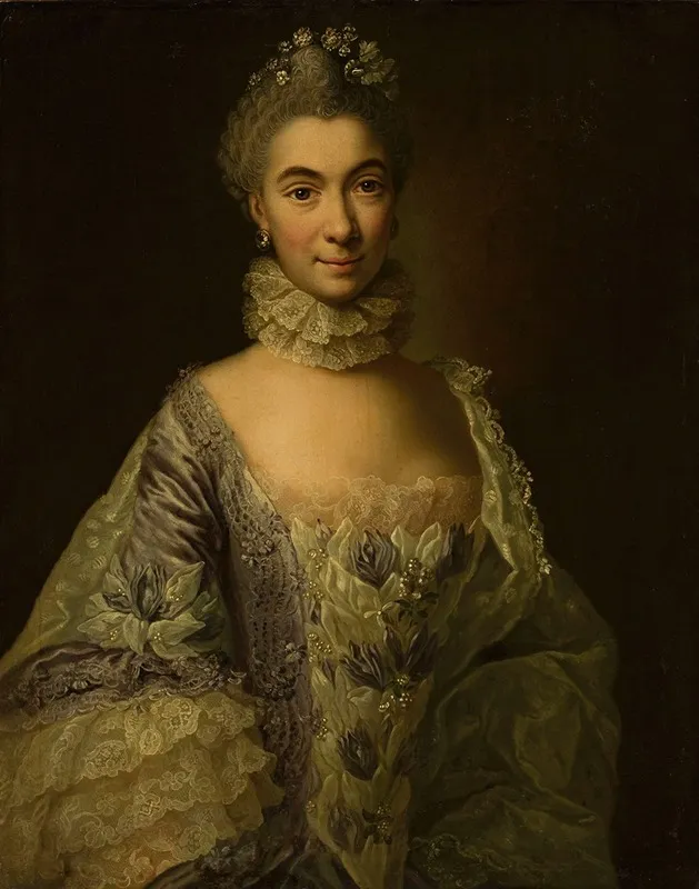 Portrait Of A Lady 216 Wall Art by Anna Rosina de Gasc - High-Resolution Digital Print