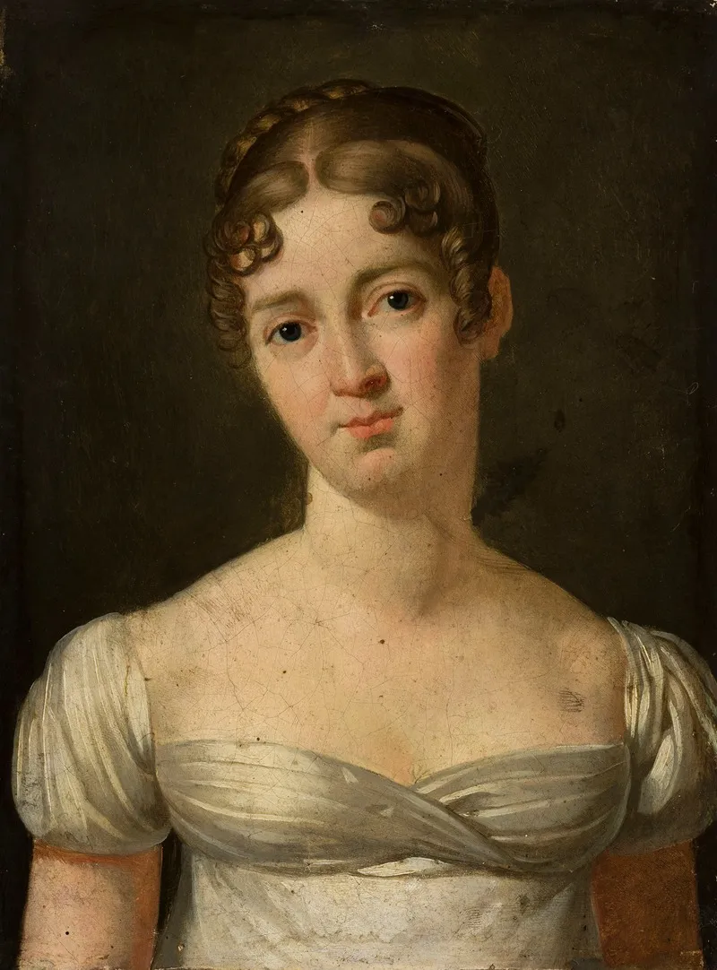Portrait Of A Lady 220 Wall Art by Henri Nicolas van Gorp - High-Resolution Digital Print